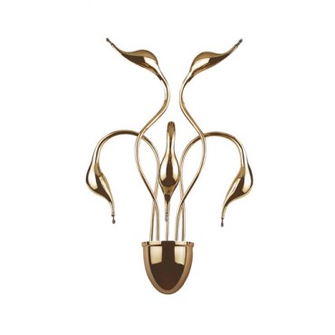 Бра Lightstar 751652 Cigno collo 5х20W Gold